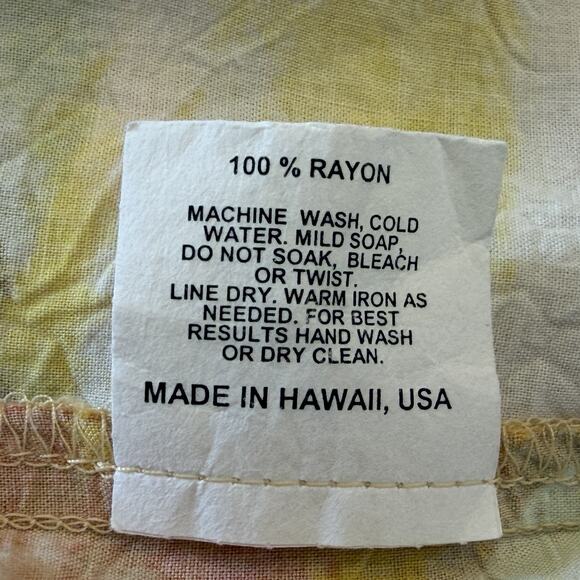 Jams World Tunic Top Womens Size Large Multicolor Peek a Boo Short Sleeve Rayon - Picture 6 of 7